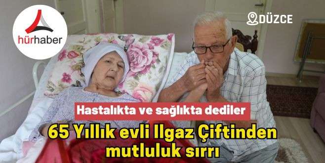 Nizamettin amca Alzheimer hastası eşine gözü gibi bakıyor