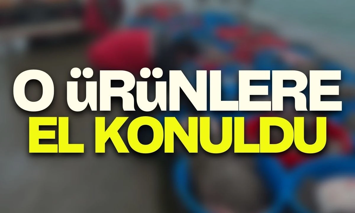 O &Uuml;r&uuml;nlere el konuldu