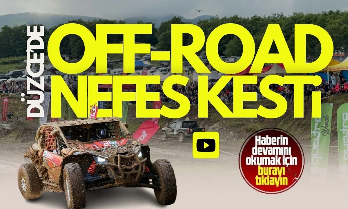 Off-Road yarışında aksiyon dolu anlar yaşandı