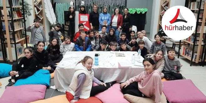 Öğrenciler atölye çalışması