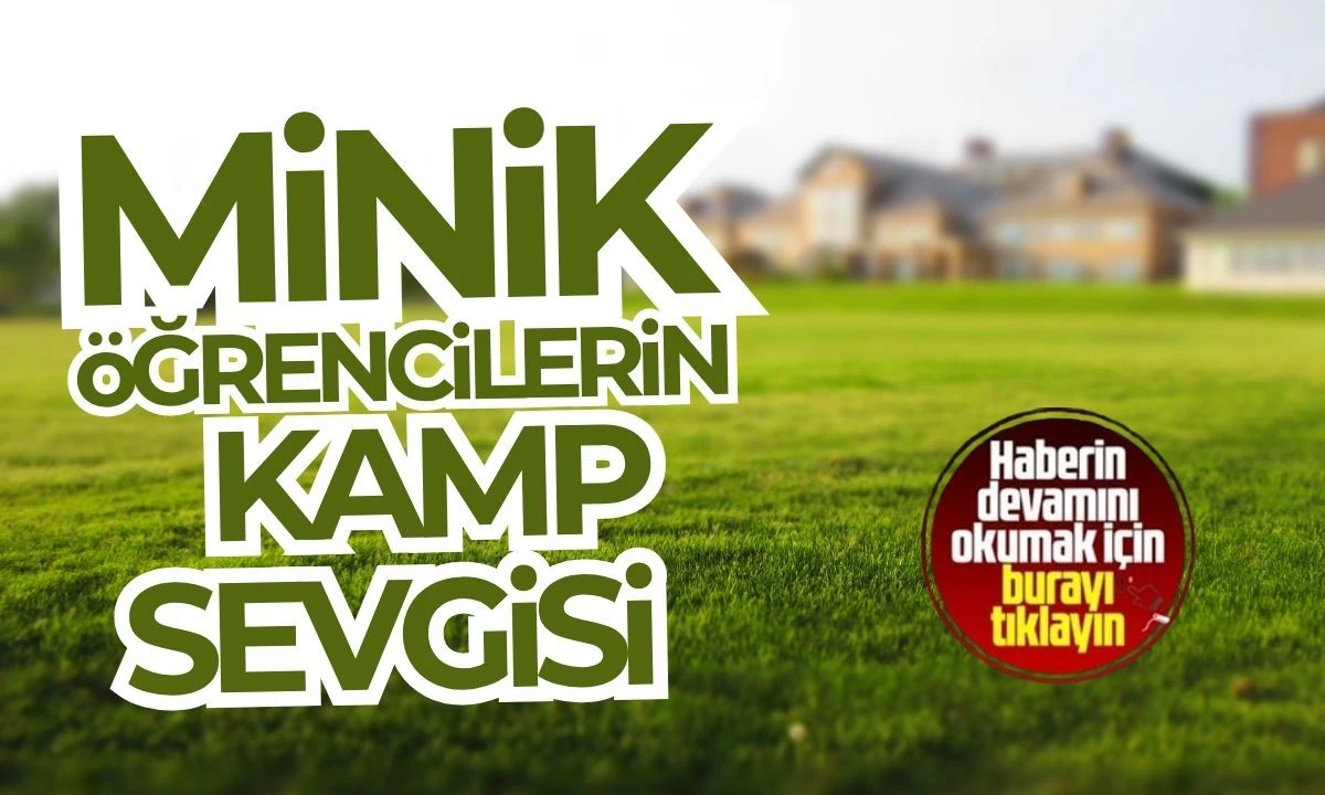 Öğrenciler çadır kurmayı öğrendi