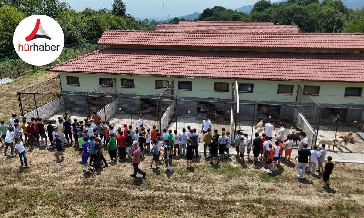 Öğrencilerden can dostlara ziyaret