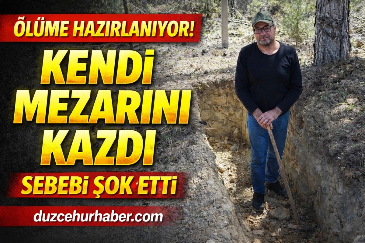 &ldquo;&Ouml;lmeye Hazırım&rdquo; Dedi&hellip; Defalarca &Ouml;l&uuml;mden D&ouml;nen Adam Mezarını Kazmaya Başladı