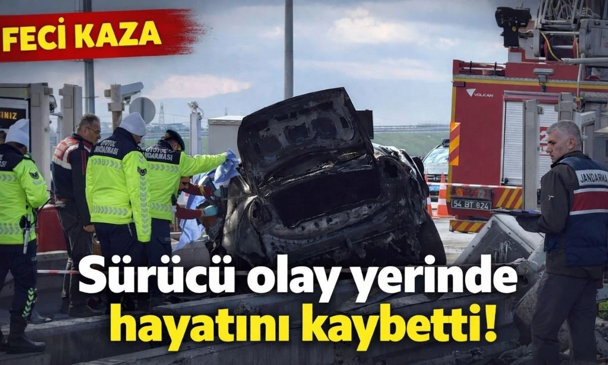 Otomobil hurdaya d&ouml;nd&uuml;, haberi alan yakınları sinir krizi ge&ccedil;irdi
