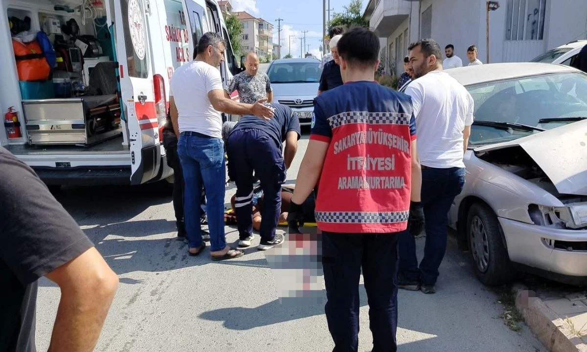 Otomobil kontrolden çıktı, elektrik direğine çarptı, 1 yaralı
