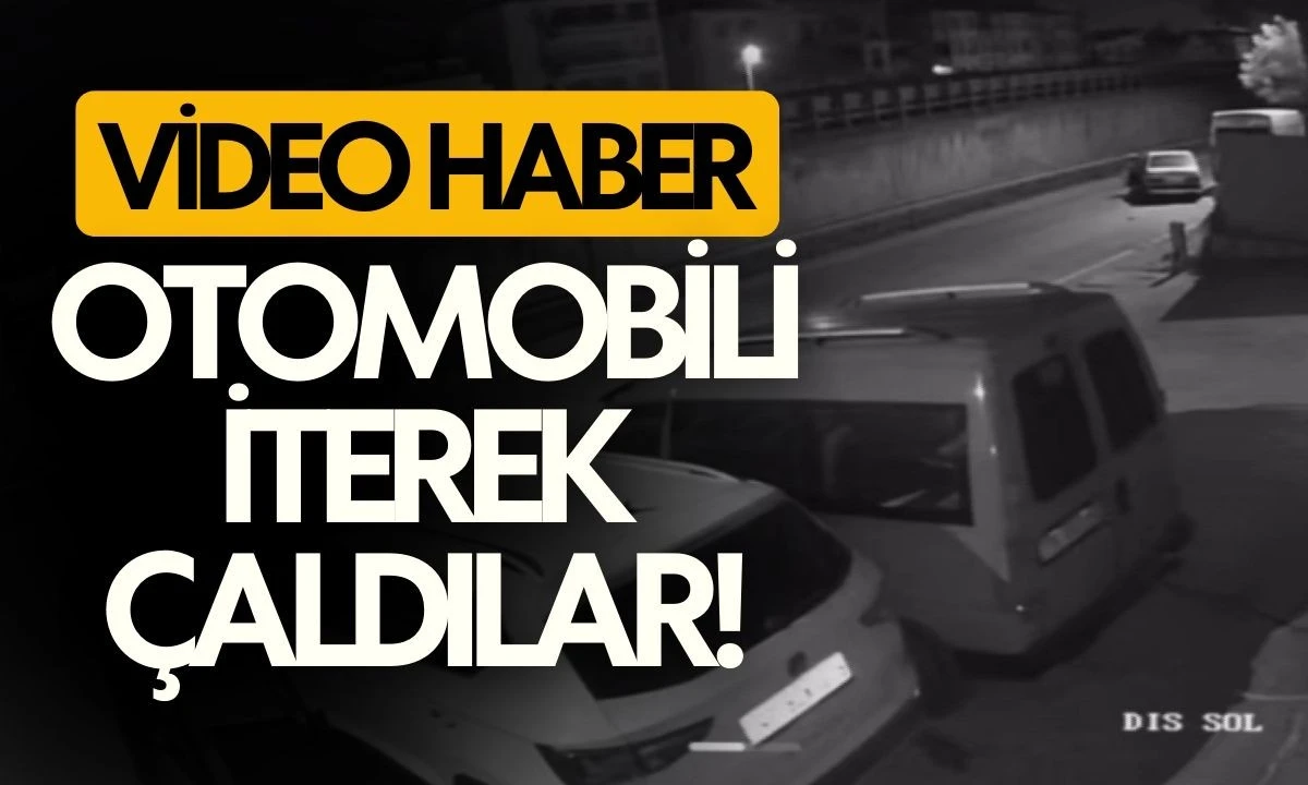 Otomobili İterek &ccedil;aldılar!