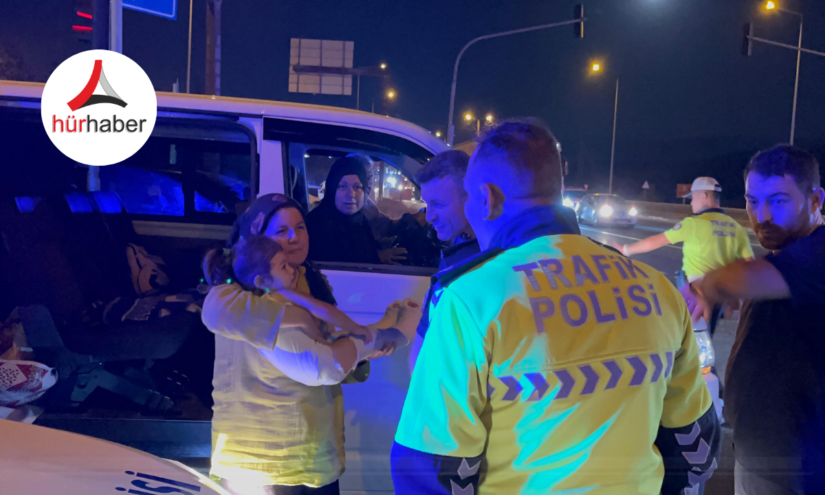 Polis ekipleri SP hastası &ccedil;ocuk i&ccedil;in seferber oldular!