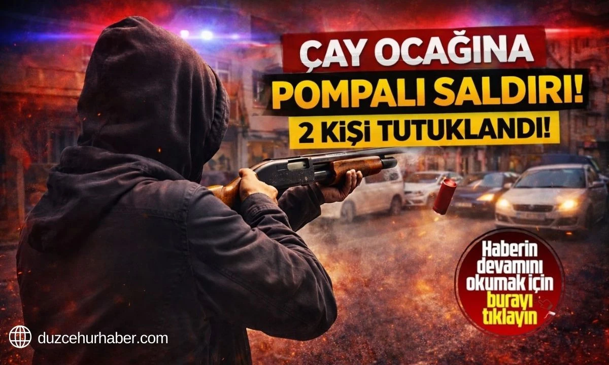 Pompalı T&uuml;fekli &Ccedil;ay Ocağı Saldırdı Maskeli Saldırganlar Yakalandı: