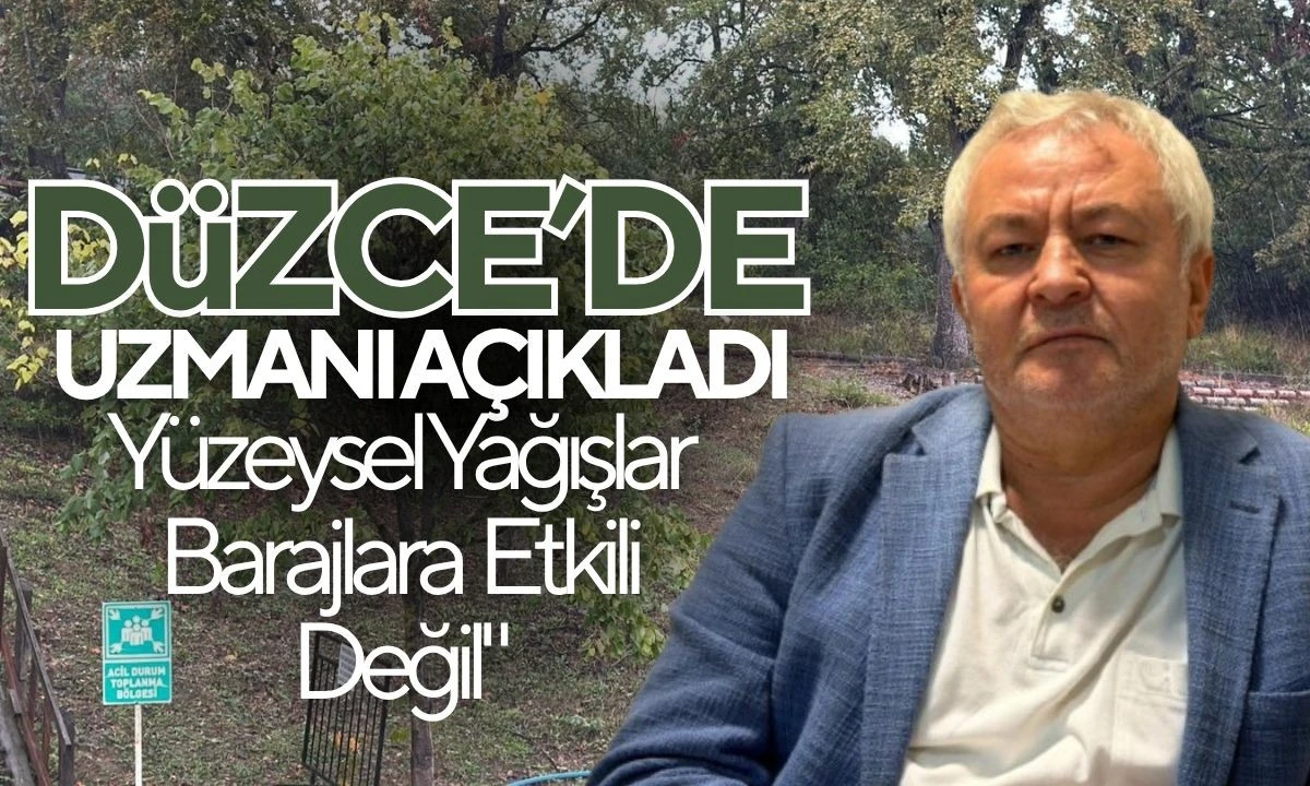 Prof. Oktay Yıldız: Aniden Dolu Barajlar Aldatır