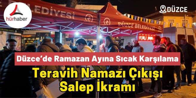 Ramazan ayına sıcak karşılama