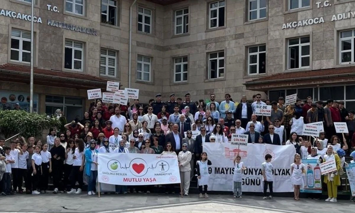 Sağlık için yürüdüler farkındalık oluşturdular