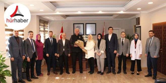 Sağlıkçılar Türk Polis teşkilatının 179. kuruluşunu kutladı