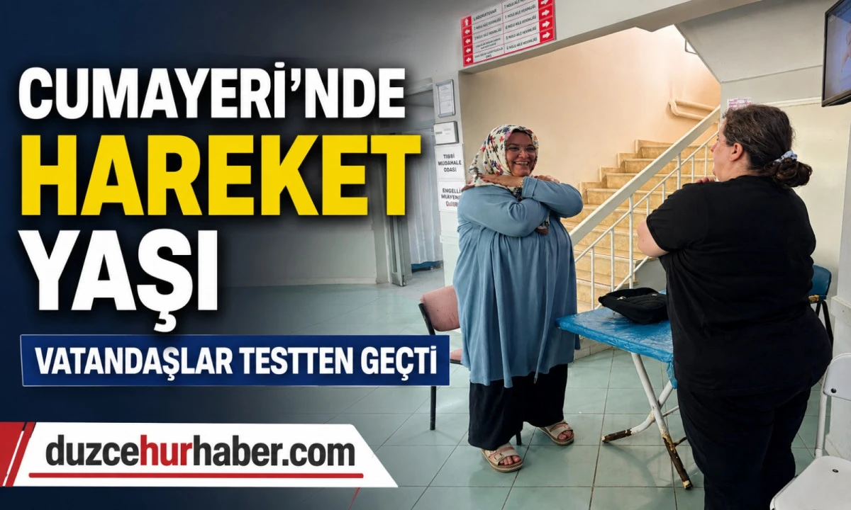 Sağlıklı Yaşam İ&ccedil;in Farkındalık Etkinliği