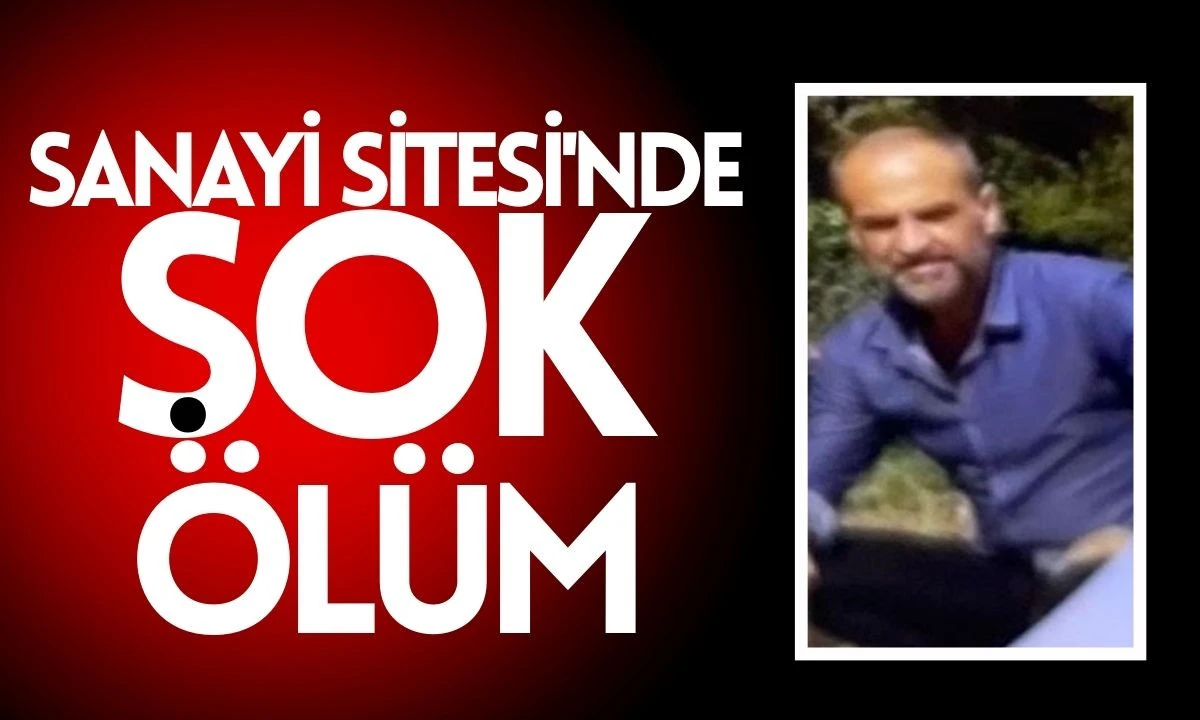Sanayi Sitesi'nde Şok Ölüm