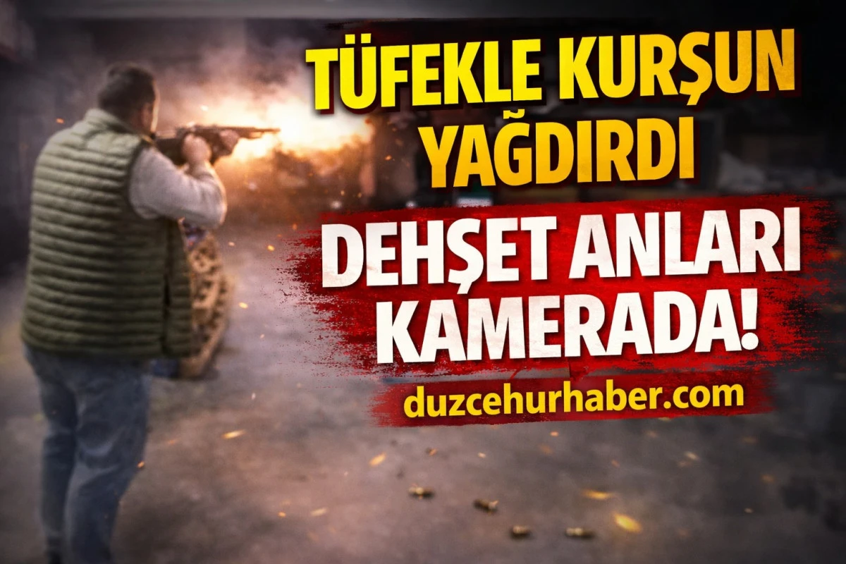 Saniyeler İ&ccedil;inde Kurşunladı&hellip; Devrek&rsquo;te İş Yerine T&uuml;fekli Saldırı Kamerada