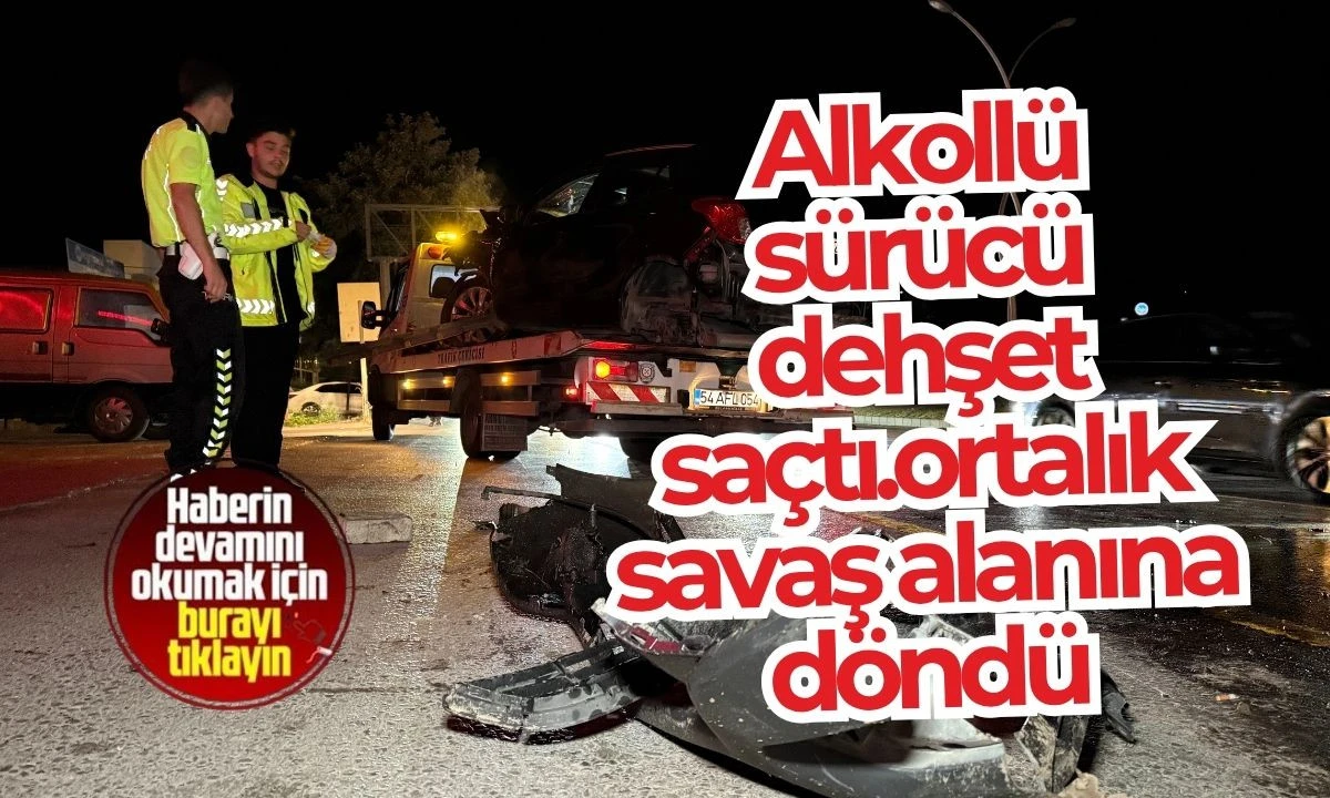 Sarhoş Sürücünün Vahşi Yolculuğu Sokağı Savaş Alanına Çevirdi
