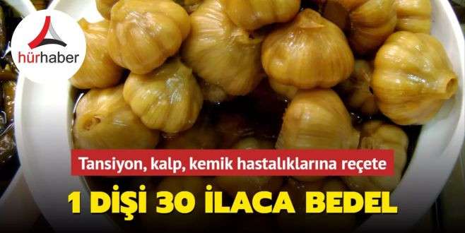 Sarımsak adeta doğal bir antibiyotik hastalıklara reçete