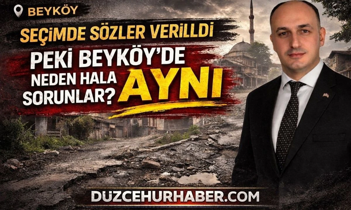 Se&ccedil;imde S&ouml;zler Verildi&hellip; Beyk&ouml;y&rsquo;de Neden H&acirc;l&acirc; Aynı Sorunlar Konuşuluyor?