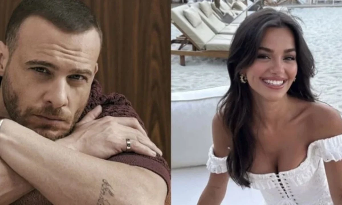 Selin Yağcıoğlu ile Kerem B&uuml;rsin aşkından yeni kare