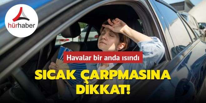 Sıcak çarpması kalp ritmini ve tansiyonu vurabilir