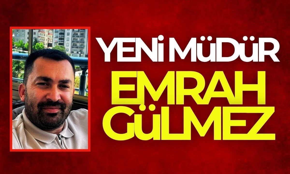 Sıfır Atık Müdürlüğüne Emrah Gülmez atandı 