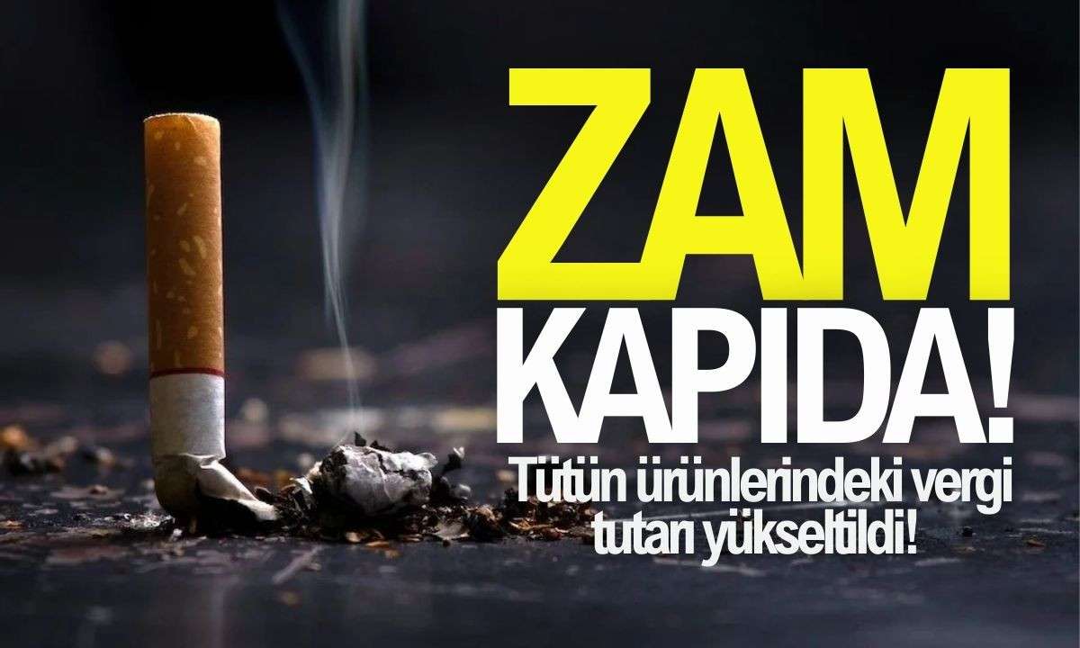 Sigara fiyatlarında ÖTV değişti! İşte 2025 detaylar.. 
