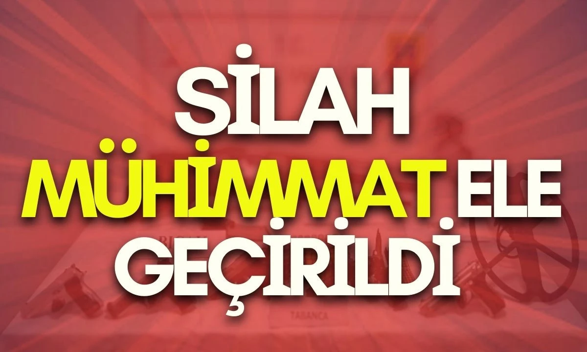 Silah m&uuml;himmat ele ge&ccedil;irildi 