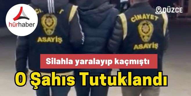 Silahla yaralayıp kaçmıştı o şahıs tutuklandı