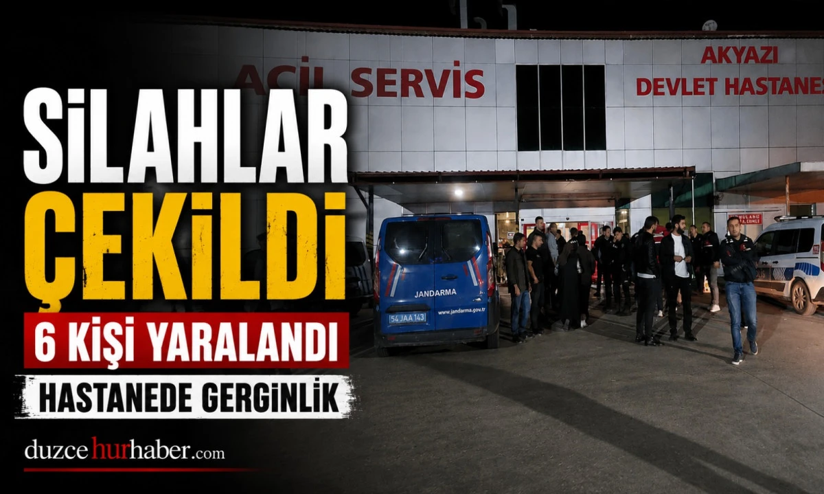 Silahlar konuştu: 6 yaralı