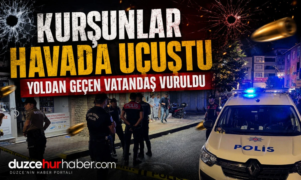 Silahlı Kavgada Yoldan Ge&ccedil;en Vatandaş da Vuruldu