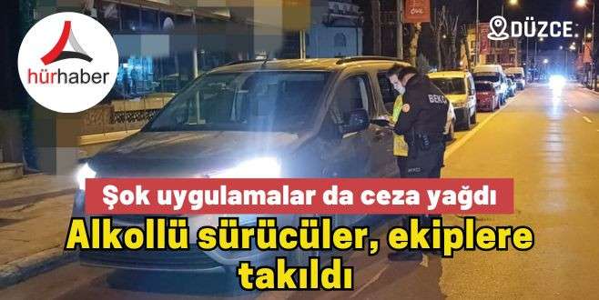 Şok uygulamalarda sürücüler şok yaşadı