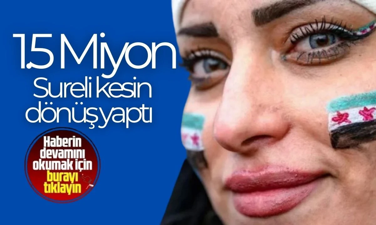 Suriyelilerin sayısı açıklandı! 2024 ve 2025 İşte sayıları 