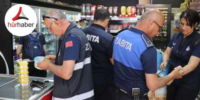Tarihi geçmiş ürünler imha edildi