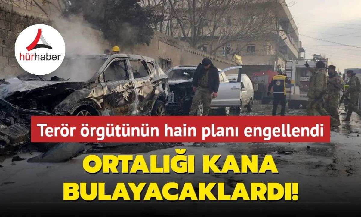 Terör örgütünün hain planı engellendi... Ortalığı kana bulayacaklardı!! 