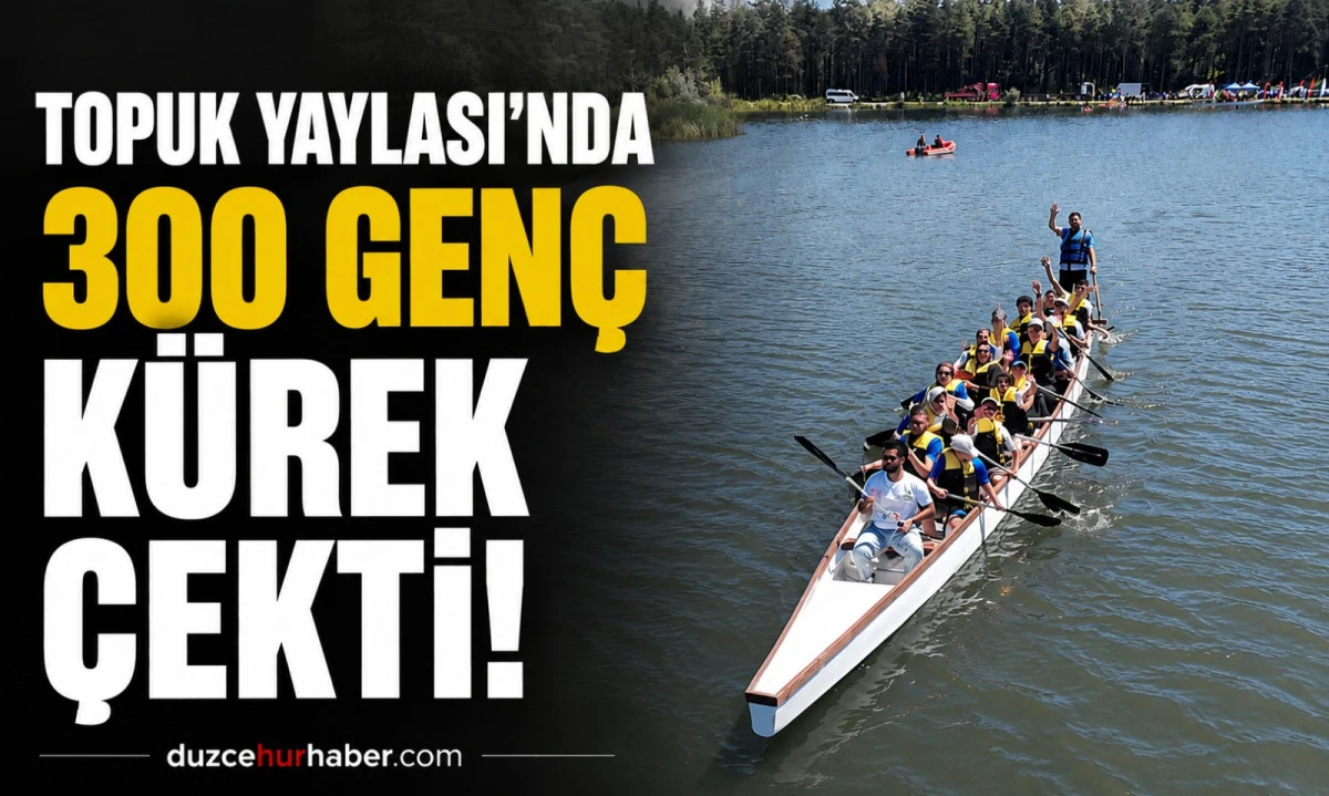 Topuk Yaylası'nda 300 gen&ccedil; k&uuml;rek &ccedil;ekti! Festival renkli g&ouml;r&uuml;nt&uuml;lere sahne oldu