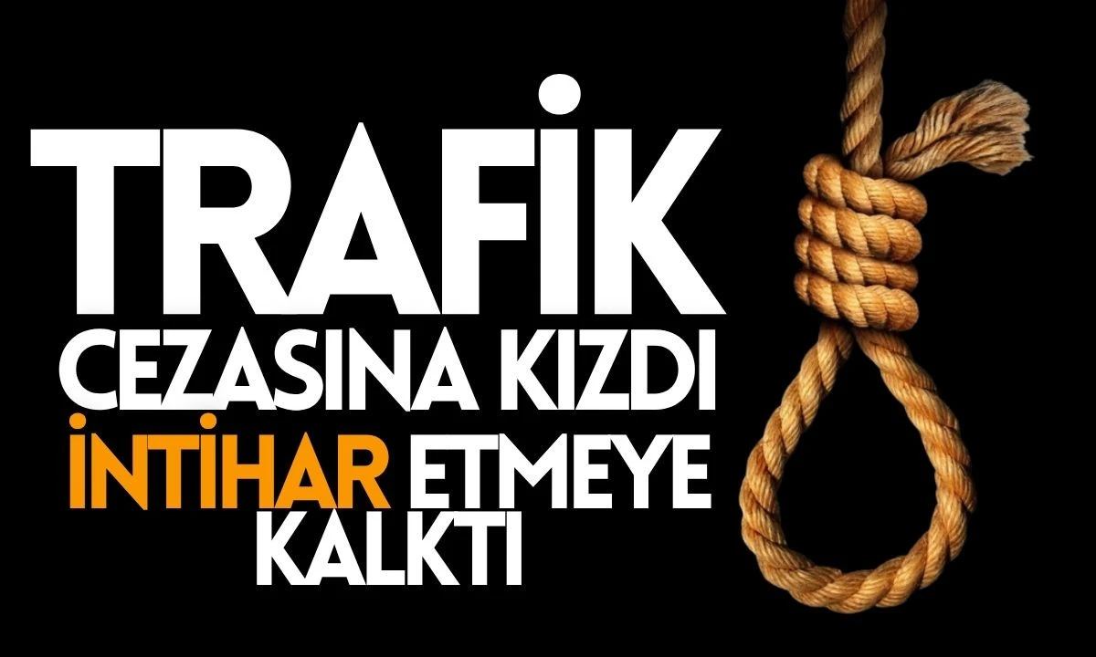 Trafik cezasına kızdı: Elektrik direğine çıkarak intihara kalkıştı