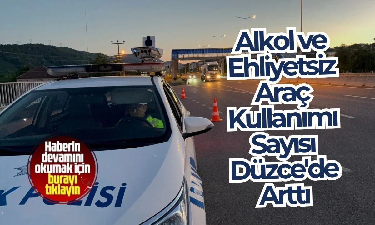 Trafik Denetimleri Artıyor: Düzce'de Kurallara Uymayanlar Cezalandırılıyor