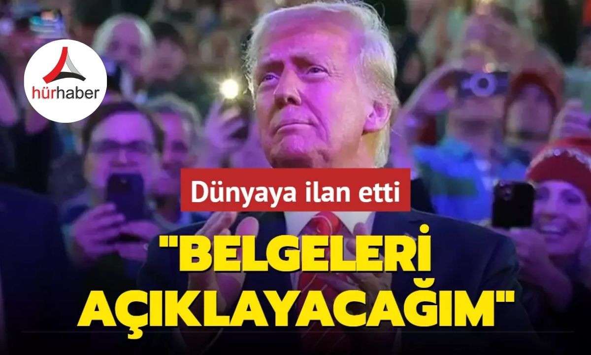 T&uuml;m d&uuml;nyaya ilan etti: Kennedy suikastına ilişkin belgeleri a&ccedil;ıklayacağım!