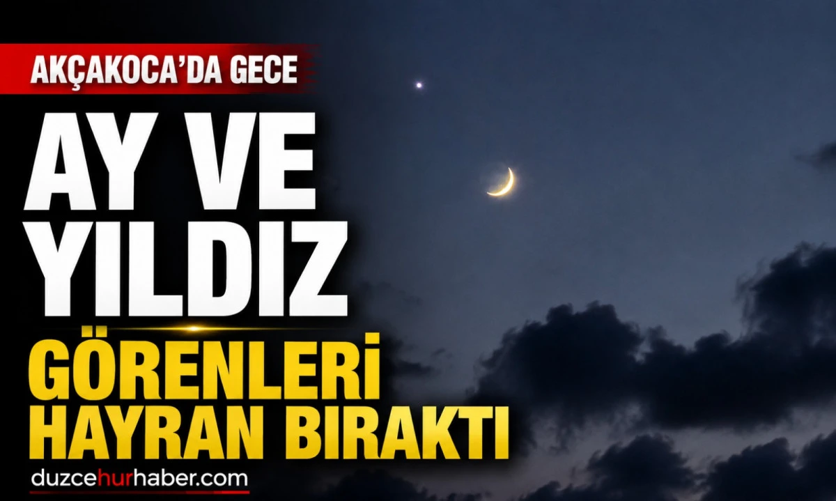 T&uuml;rk Bayrağını Andıran Manzara Hayran Bıraktı