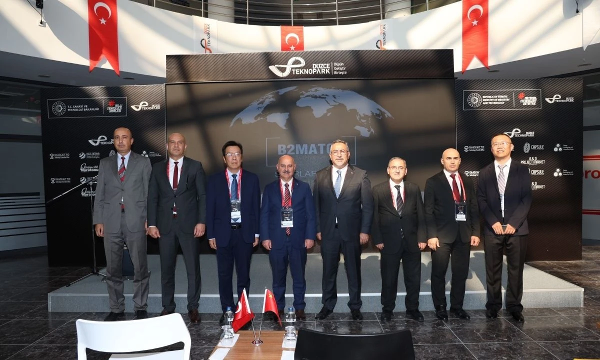 Türkiye-Çin teknoloji iş birliği toplantısı Düzce gerçekleştirildi