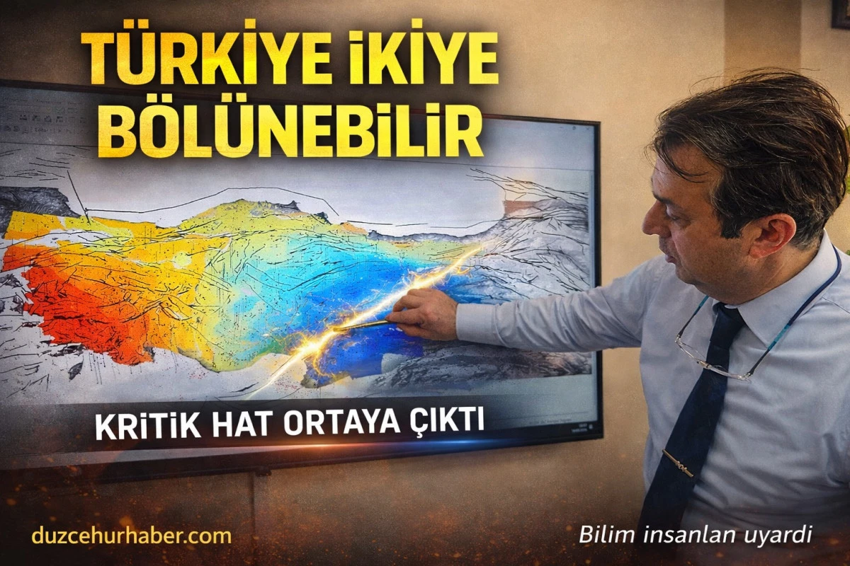 T&uuml;rkiye İkiye B&ouml;l&uuml;nebilir! Bilim İnsanları Kritik Hattı A&ccedil;ıkladı