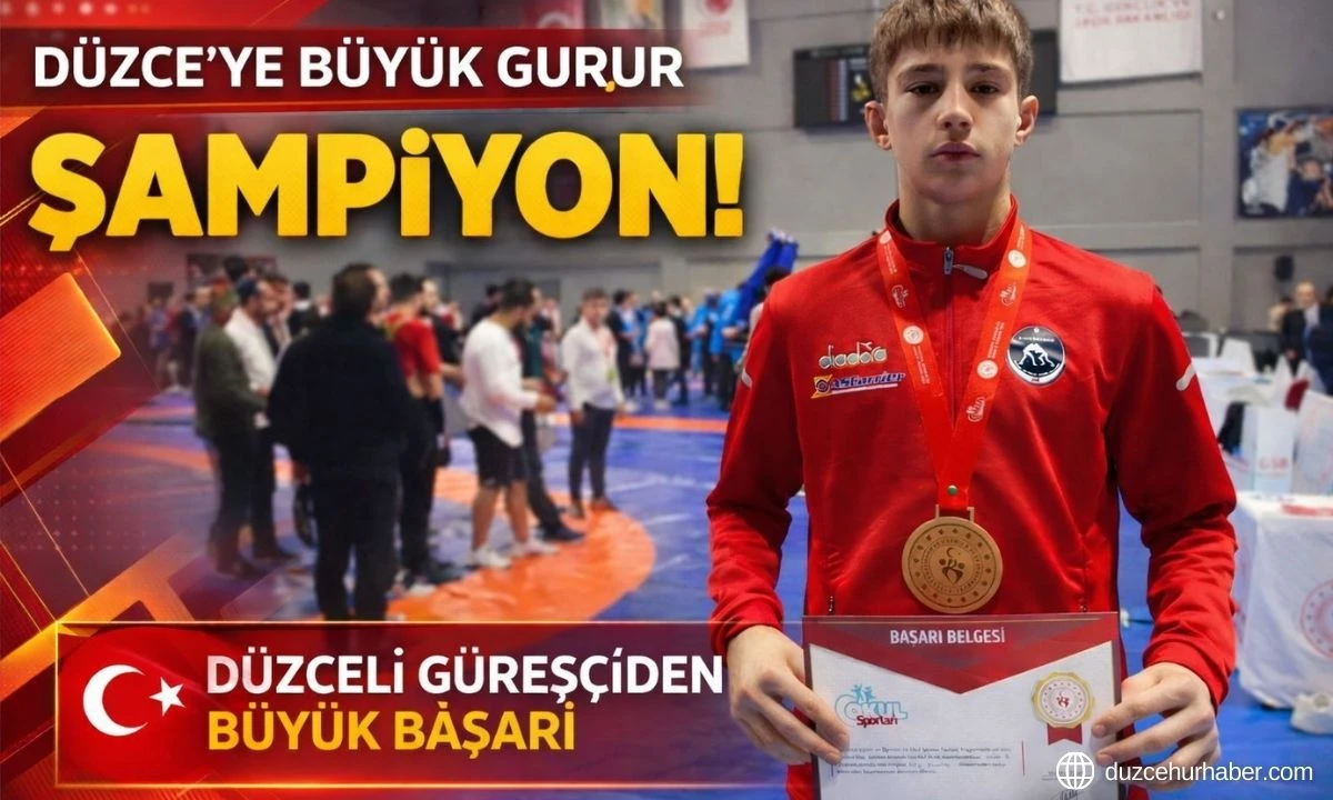 T&uuml;rkiye Şampiyonasında K&uuml;rs&uuml;ye &Ccedil;ıktı: Mert Halil İşler T&uuml;rkiye 3&rsquo;&uuml;nc&uuml;s&uuml; Oldu