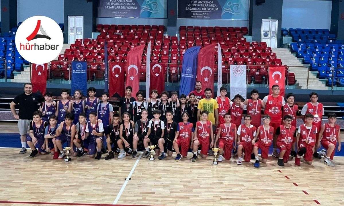 U-12 Erkekler Basketbol yerel ligi müsabakaları sona erdi
