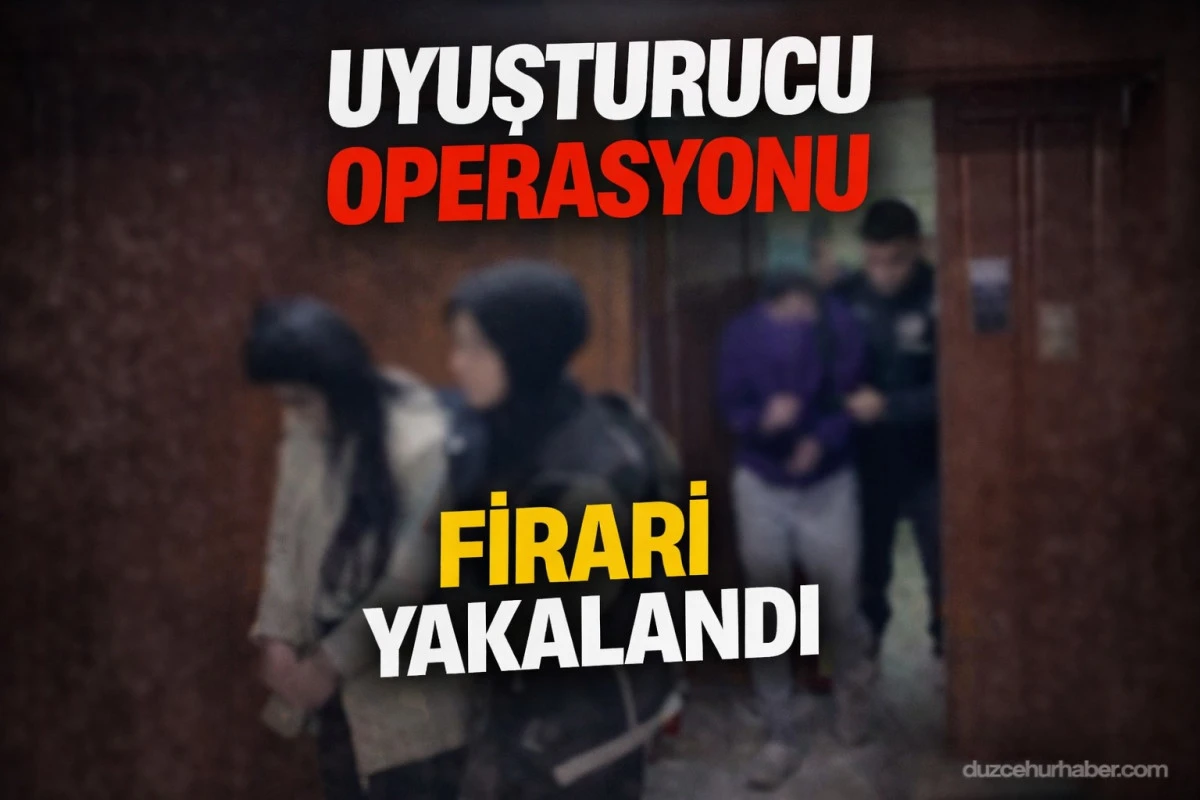 Uyuşturucu Operasyonunda Şok Detay: Firari H&uuml;k&uuml;ml&uuml; Yakalandı