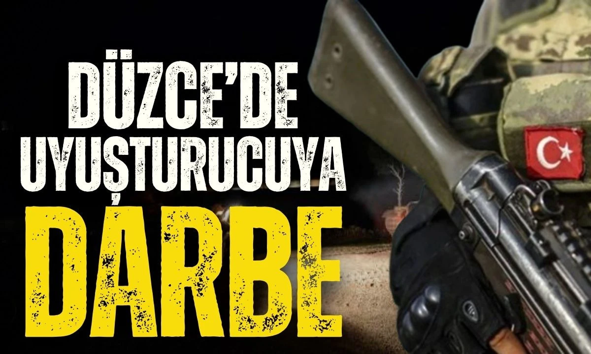 Uyuşturucu Taciri D&uuml;zce'de Tutuklandı