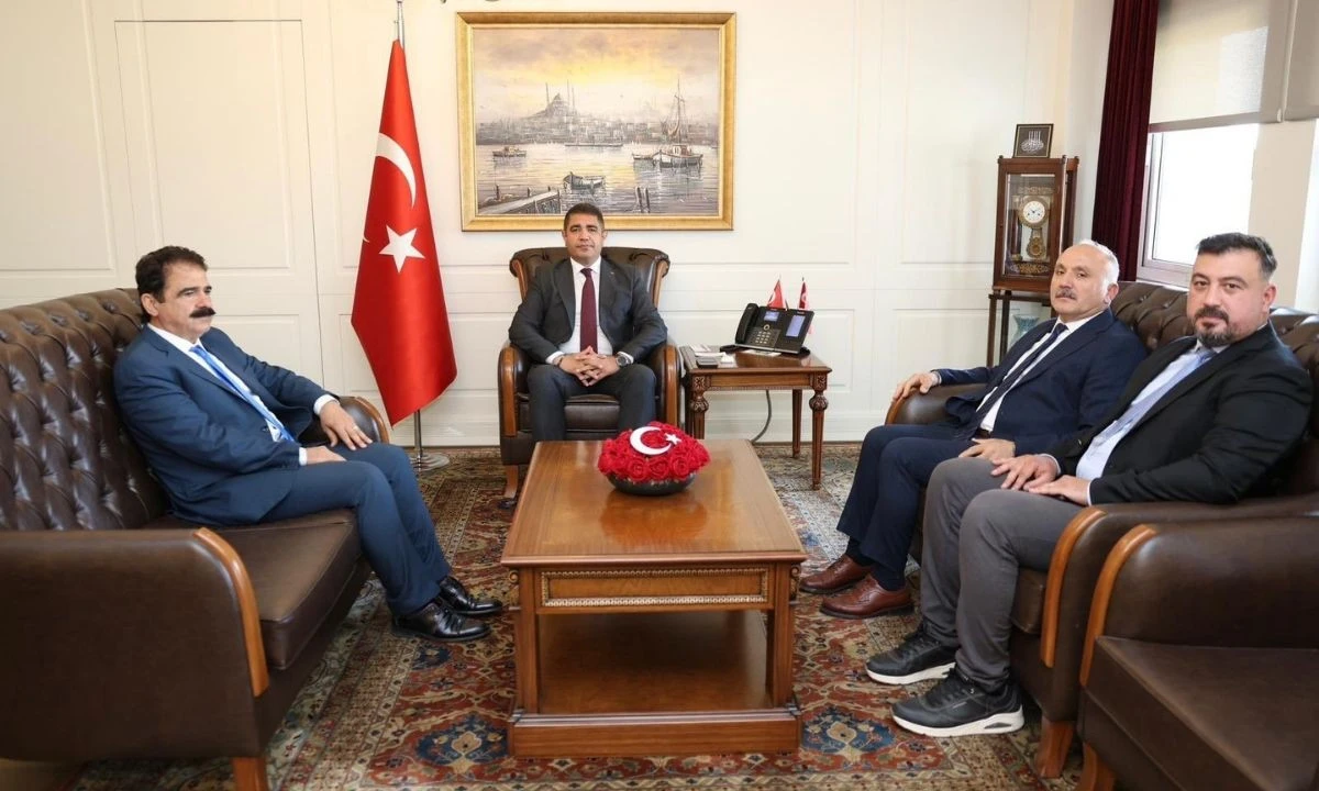 Vali Aslan MARKA Heyetini Ağırladı Düzce'de