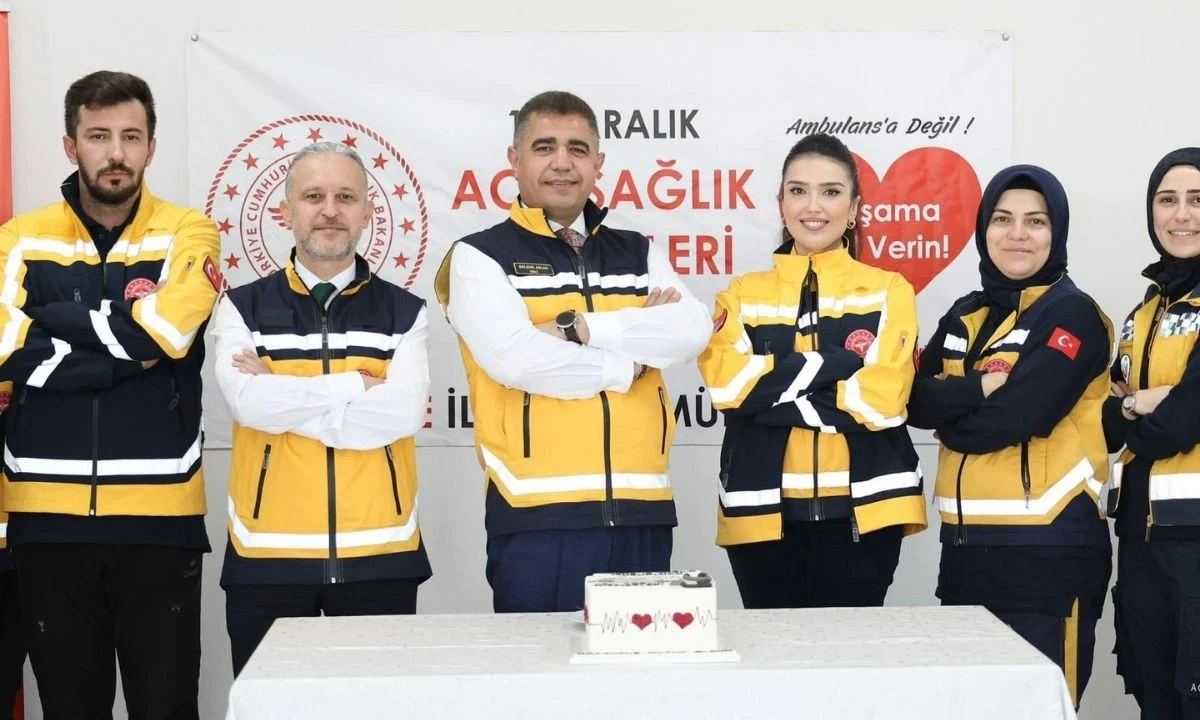 Vali Aslan'dan Acil Sağlık Ekibine Teşekkür