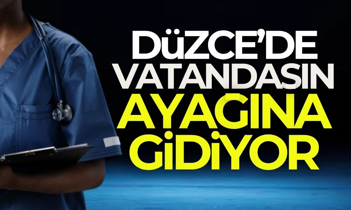 Vatandaşın ayağına gidiyor