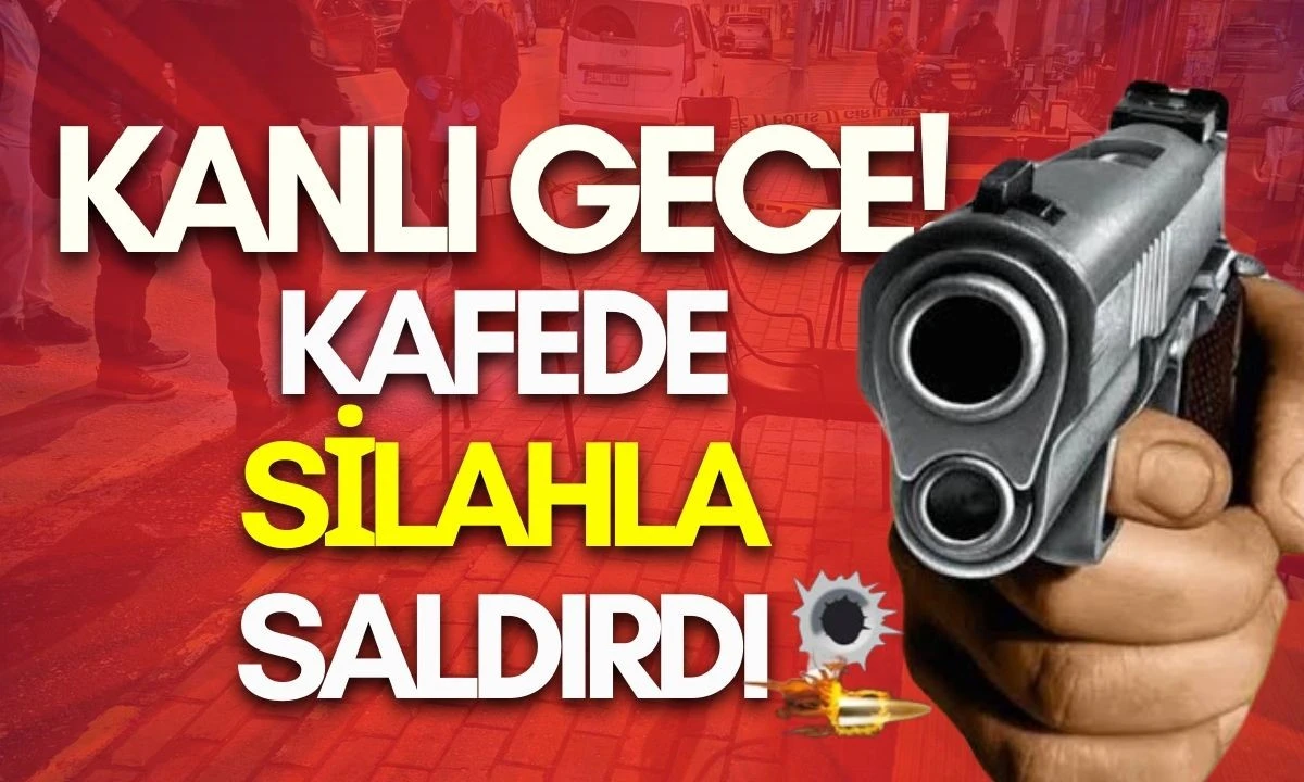 YANINDA OTURDUĞU KİŞİYİ SİLAHLA VURDU