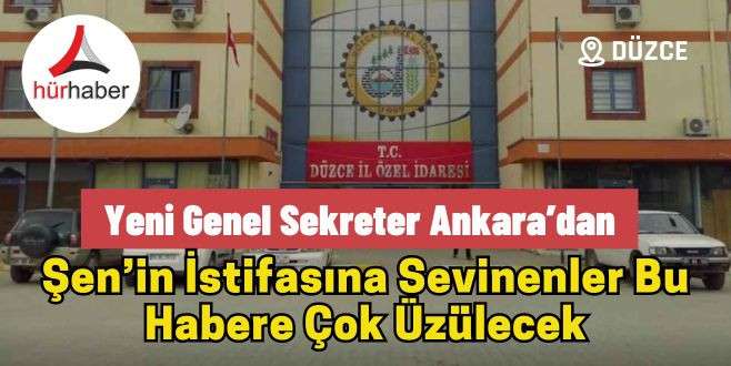 Yeni Genel Sekreter Ankara’dan